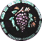 grape stained glass