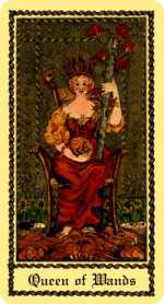 Medieval Scapini Queen of Batons