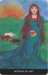 Celtic Wisdom Woman of Art (Cups)