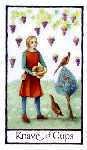 Old English Tarot Knave of Cups